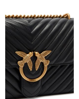 Love One Classic Quilted Leather Convertible Crossbody