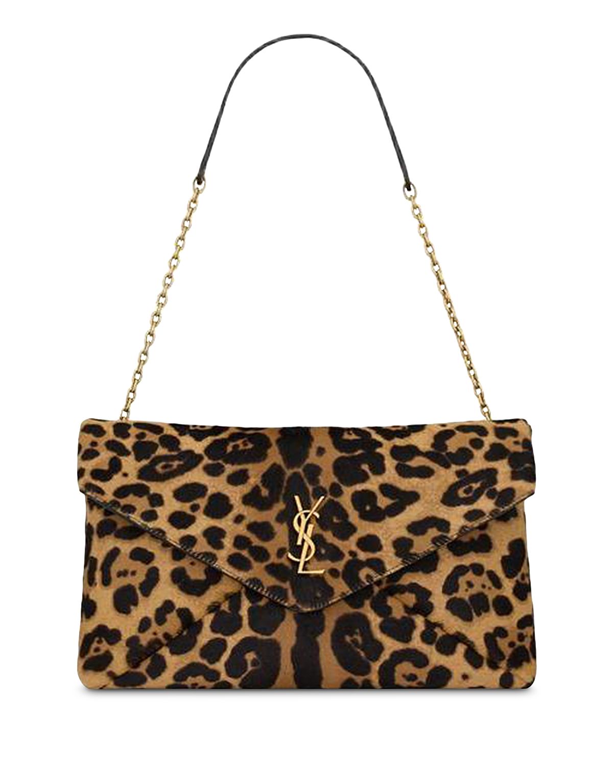 Saint Laurent Cassandre Large Pouch on Chain