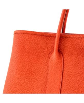 36 Garden Party Tote Leather