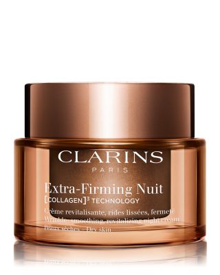 Extra Firming Night Cream Refillable Moisturizer with Collagen Polypeptide & Niacinamide for Dry Skin