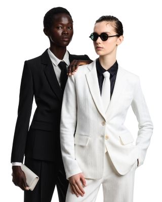 Straight Pleated Pants