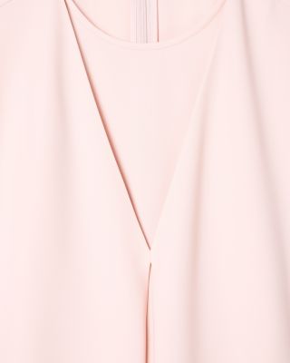 Inverted Pleat Shift Dress