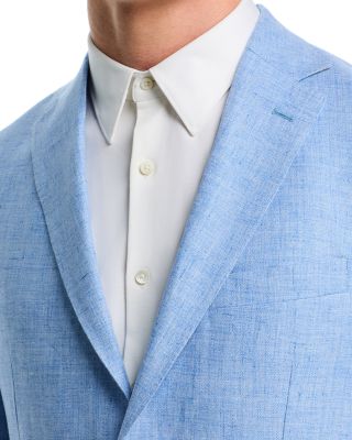 M&eacute;lange Linen Unstructured Regular Fit Sport Coat - Exclusive