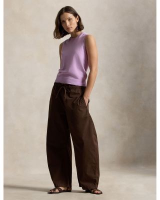 Sleeveless Crewneck Sweater