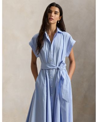 Belted Shirt Dress