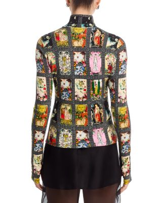 Delania Long Sleeve Turtleneck Top