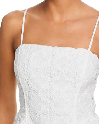 Clover Lace Shaped Mini Dress - Exclusive