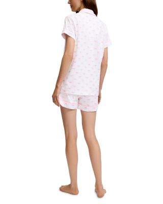 Blushing Bows Pima Cotton Short Pajama Set