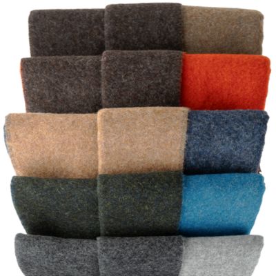 The Gentlemen's Collection Reversible Double Cloth Lambswool Throw