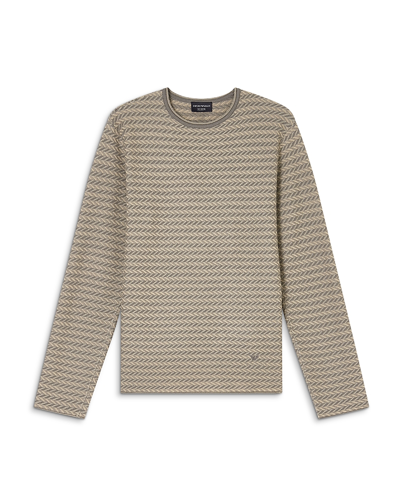 Emporio Armani Pullover Chevron Sweater