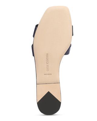 Women's Via Leather Slide Sandals