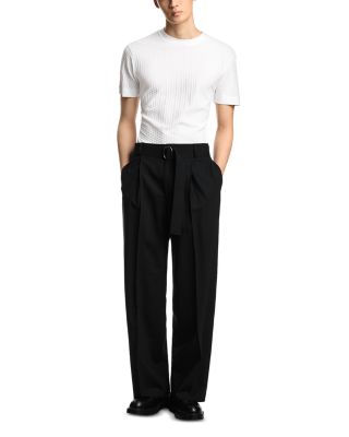 Jacquard Crewneck T-Shirt