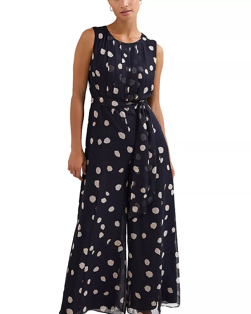 Phase Eight Maxine Spot Jumpsuit