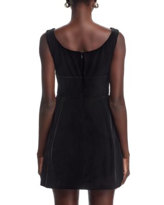 Black Velvet Mini Dress