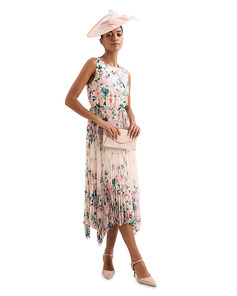 Phase Eight Georgiana Print Midi Dress