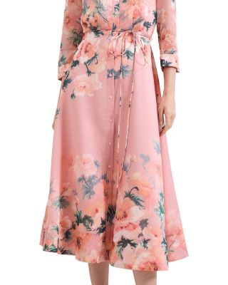 Anabella Floral Shirt Dress