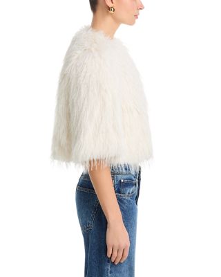 Aspen Faux Fur Shrug