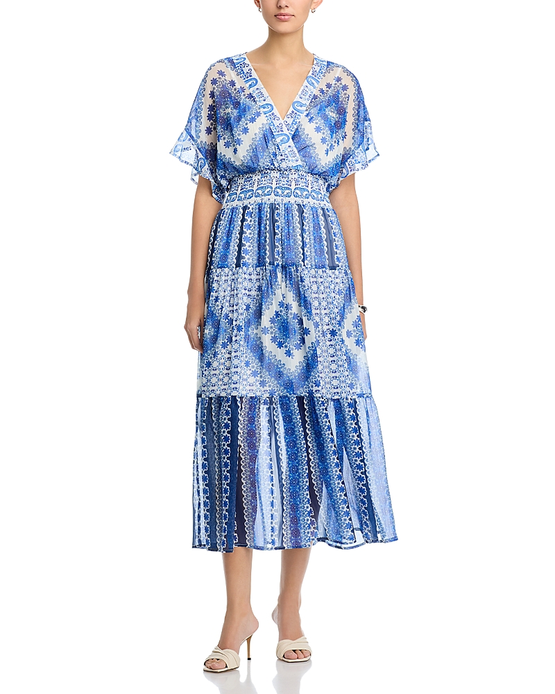 Koko + Mason Blouson Midi Dress