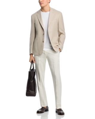 Ermenegildo Zegna Cloth Wool, Silk & Linen Unstructured Slim Fit Sport Coat