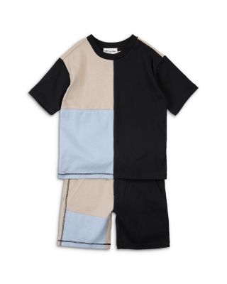 Boys' Color Blocked Tee & Shorts Set - Baby