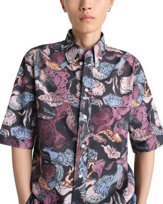 Relaxed Fit Short Sleeve Utility Shirt