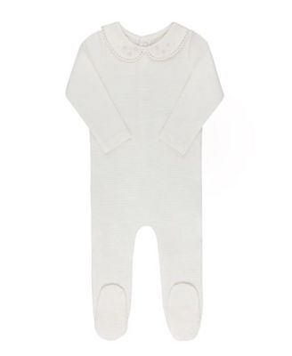 Unisex Ribbed Embroidered Collar Collection Take Me Home Set - Baby