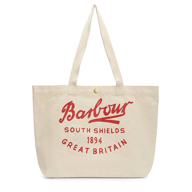 Barbour Script Tote