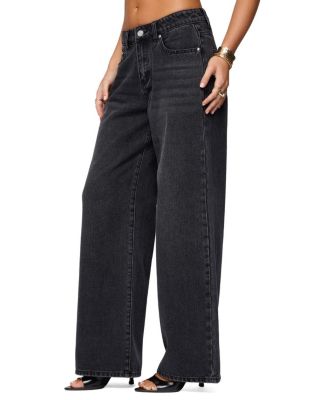 Ery Wide Leg Mid Rise Jeans