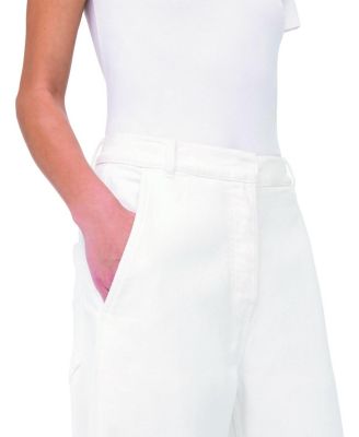   Carpenter Denim Pant in Off White