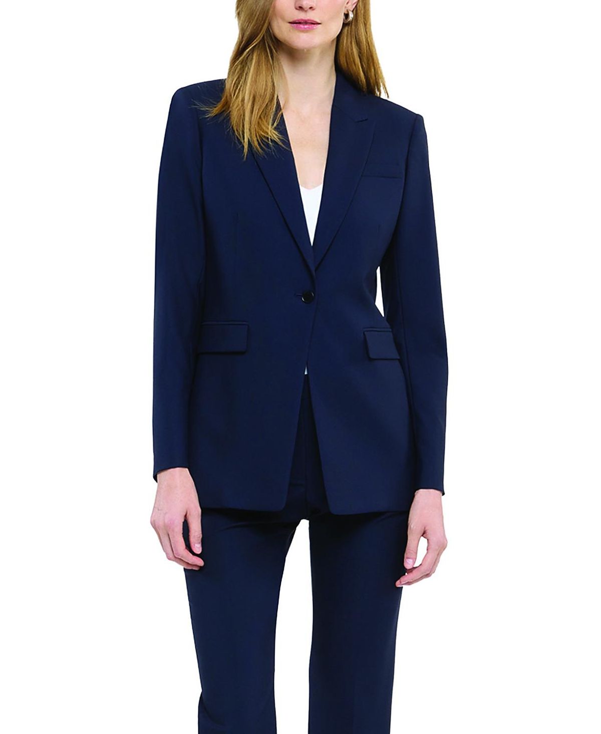 Another Tomorrow Single Button Jacket