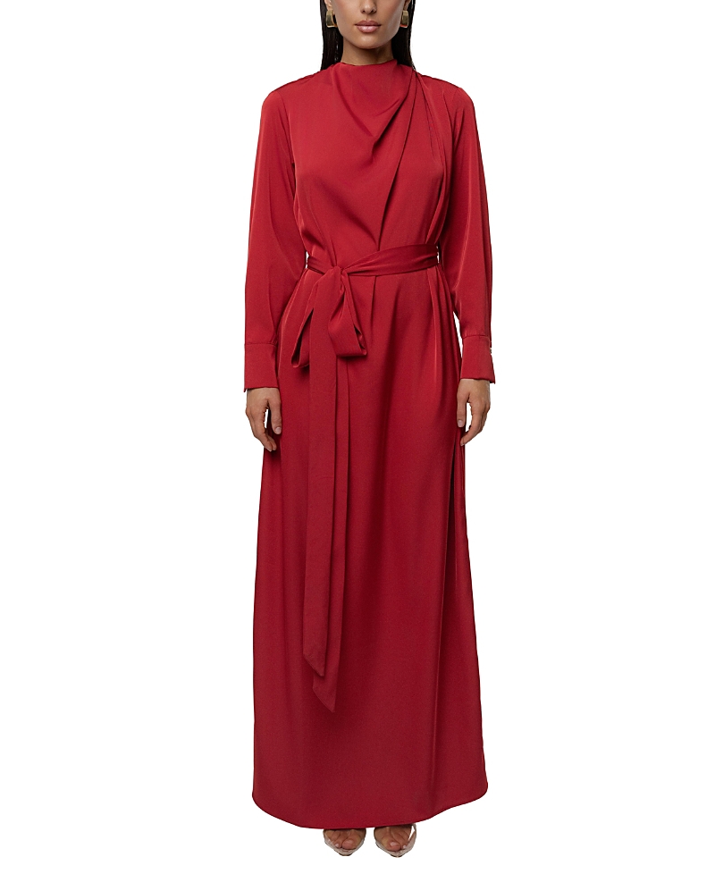 Jluxlabel Victoria Satin Maxi Dress