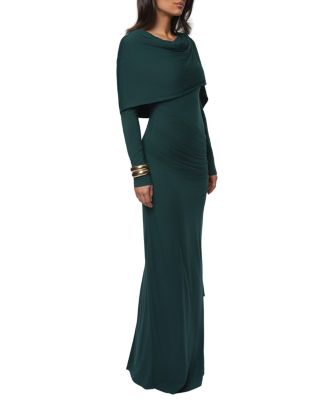  Glitz Asymmetric Maxi Dress