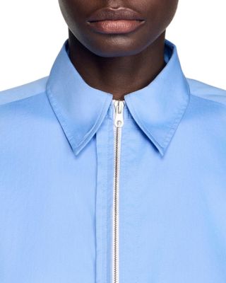 Julianna Cropped Logo Shirt