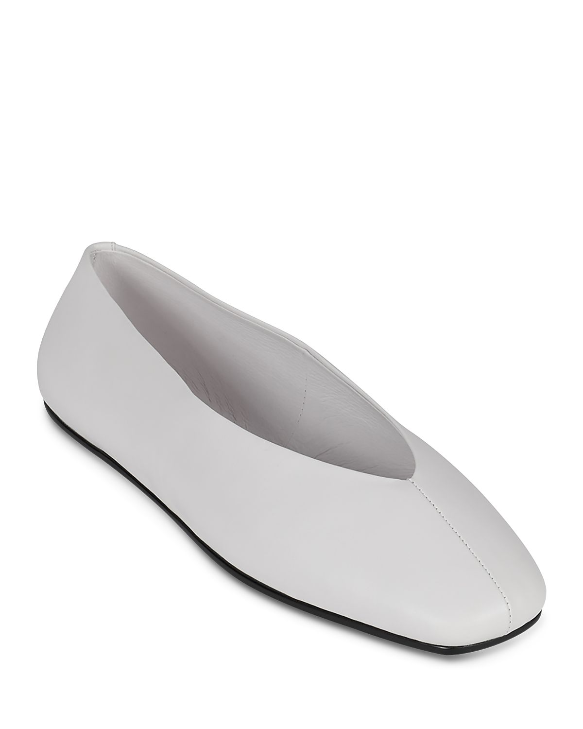 Jeffrey Campbell Women's Fathom Square Toe Ballet Flats