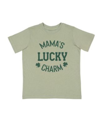 Boys' Mama's Lucky Charm St. Patrick's Day Short Sleeve T-Shirt - Little Kid
