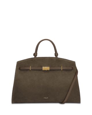 Hudson Suede Crossbody Bag
