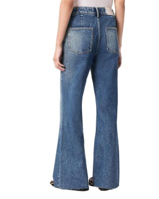 Ember High Rise Flare Leg Jeans in Vintage Indigo