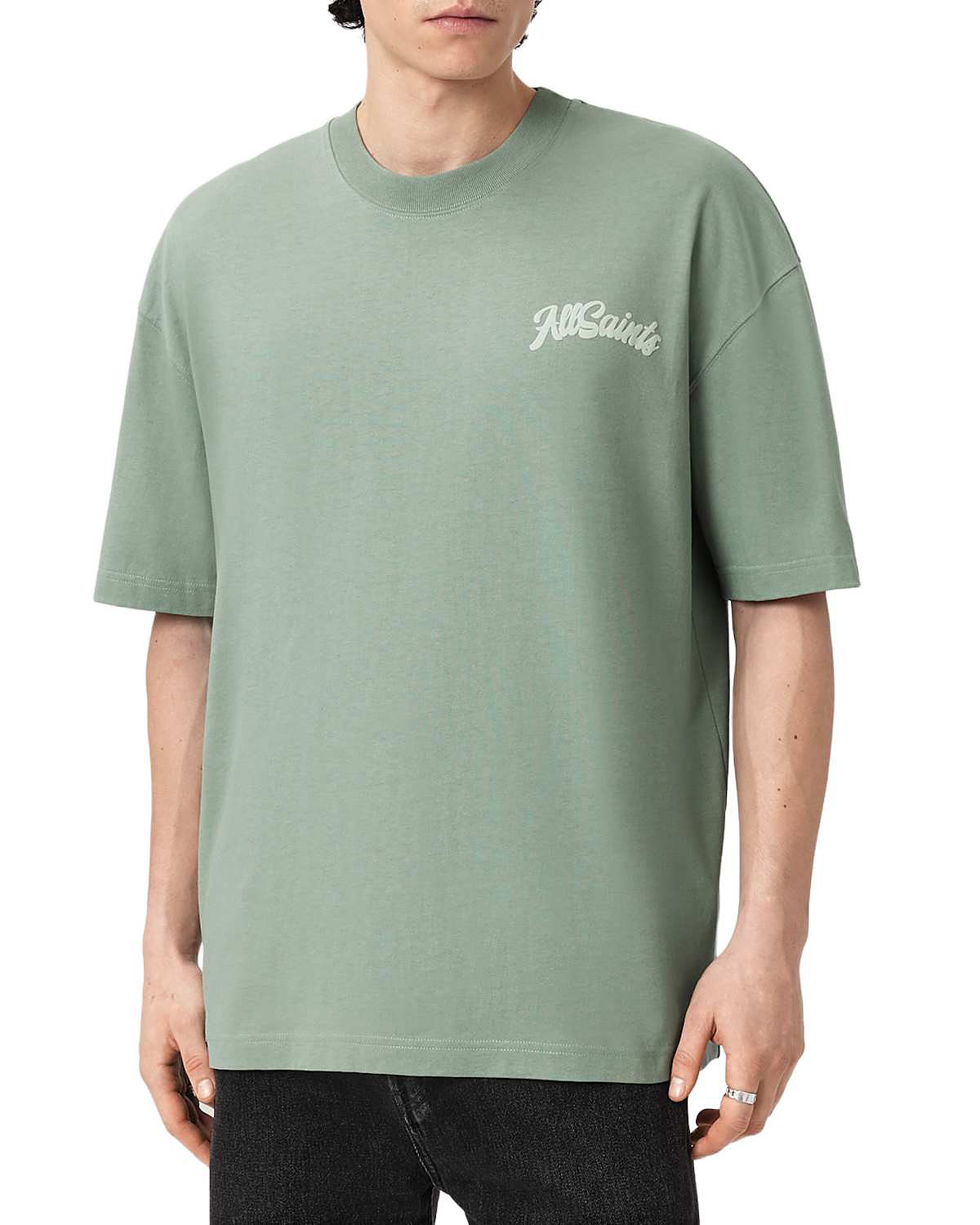 Allsaints Odyssey Crewneck Logo T-Shirt
