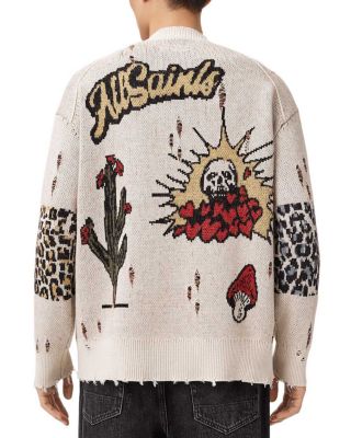 Foxx Graphic Cardigan