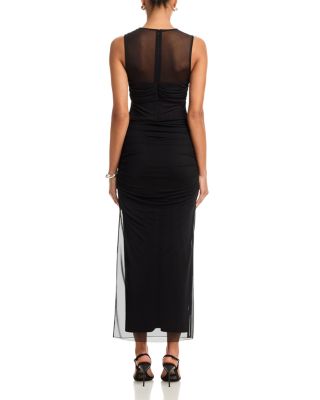 Sleeveless Mesh Dress - Exclusive