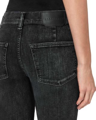 Ember High Rise Stretch Bootcut Jeans in Washed Black