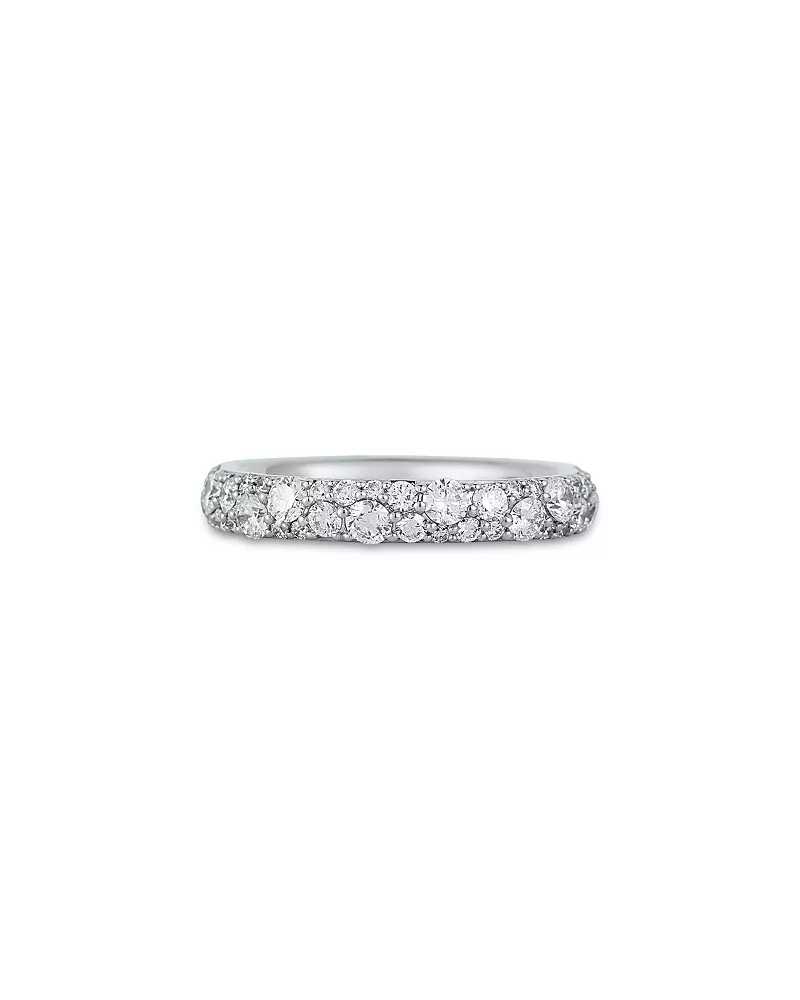 Walters Faith 18K White Gold Oc Xwf Diamond Cluster Band