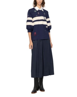 Claira Embroidered Rugby Shirt