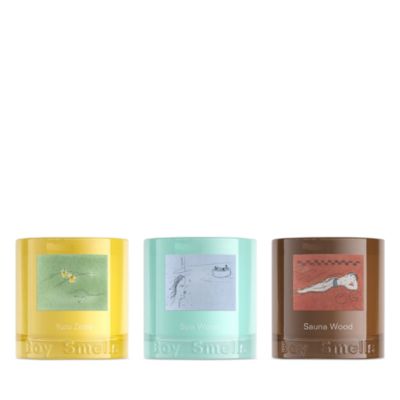 Spa Smells Votive Candle Trio, Pack of Three 2.8 oz. Candles - Exclusive