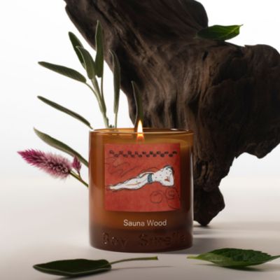 Sauna Wood Standard Candle, 8.5 oz.