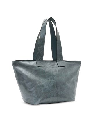 Jean Rey Large Leather Tote Bag