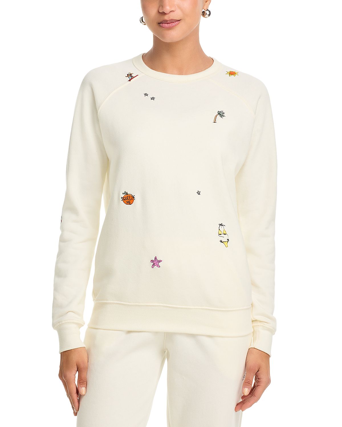 C. Bonz Sprinkle Crewneck Pullover
