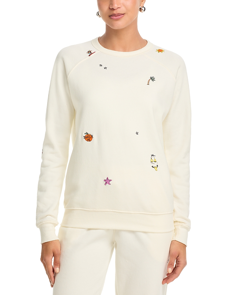 C. Bonz Sprinkle Crewneck Pullover