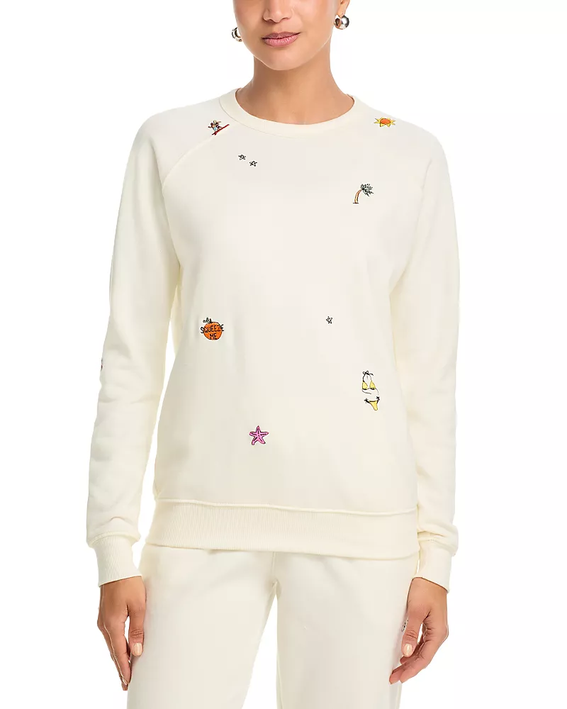 C. Bonz Sprinkle Crewneck Pullover