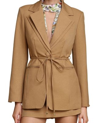 Single Breasted Cutaway Blazer